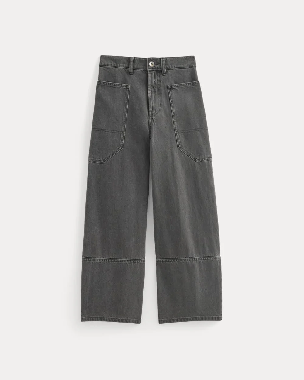 The Way-High® Gardener Cropped Jean | Washed Grey