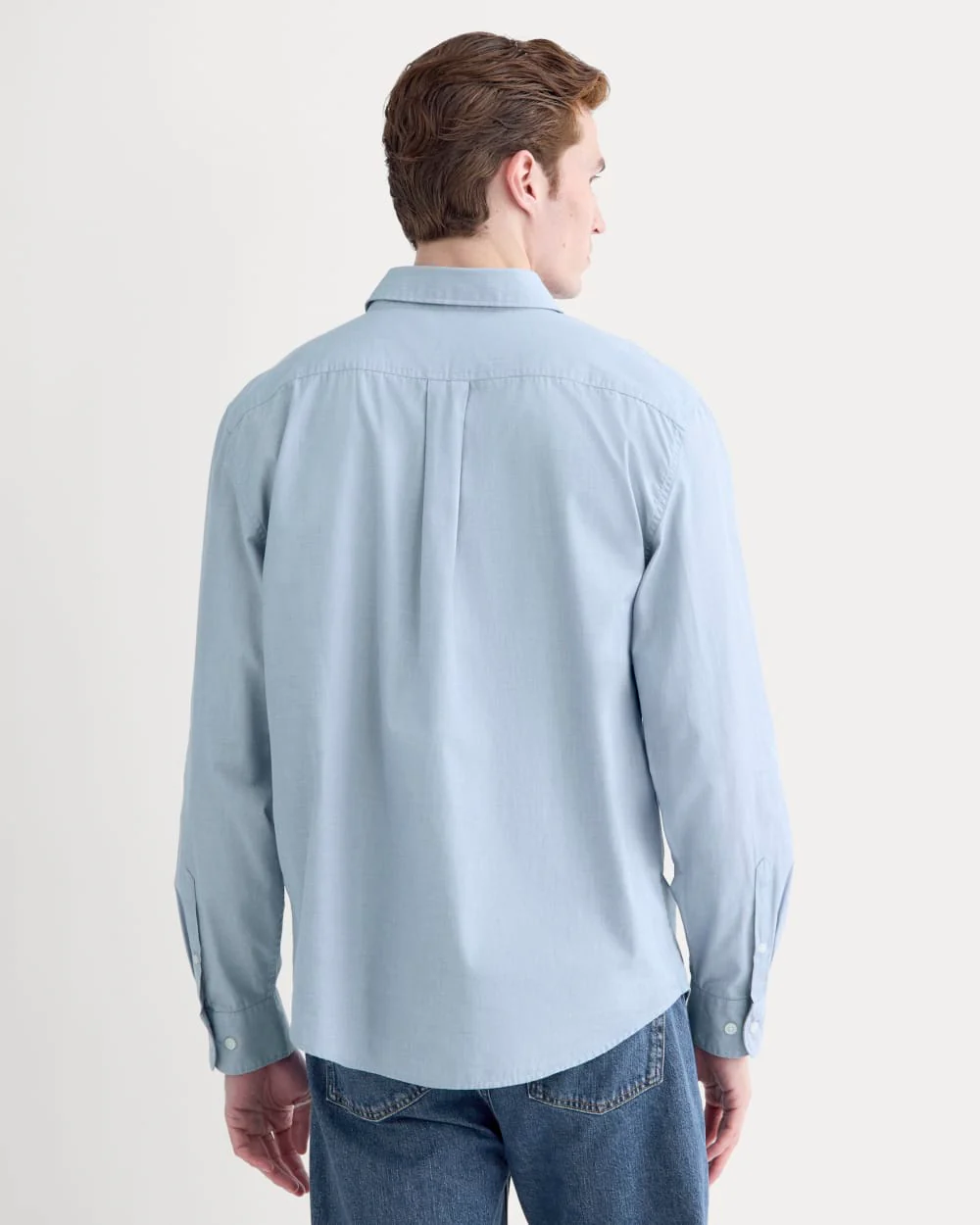 Washed Poplin Shirt | Dutch Blue