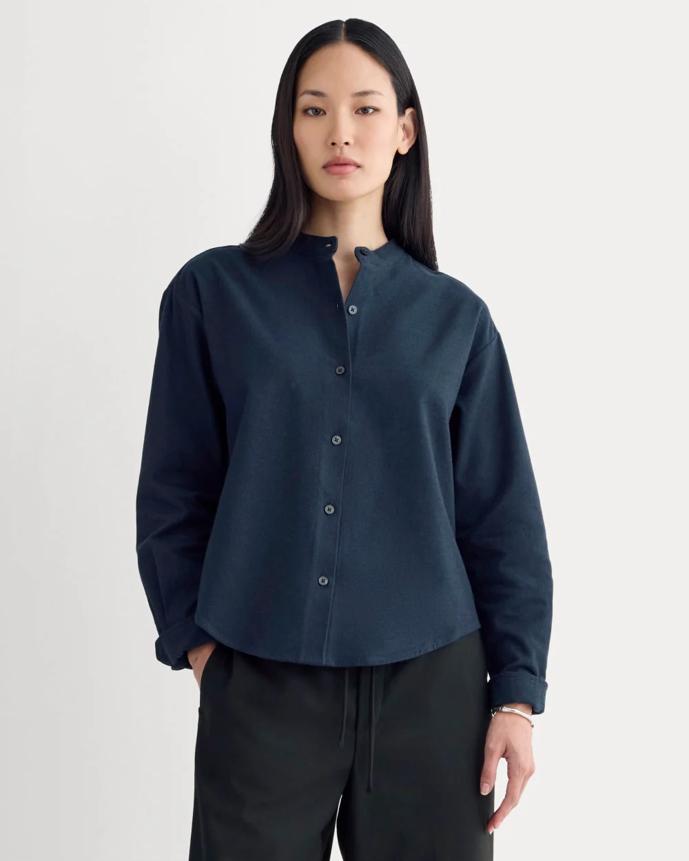 Flannel Shirt | Navy