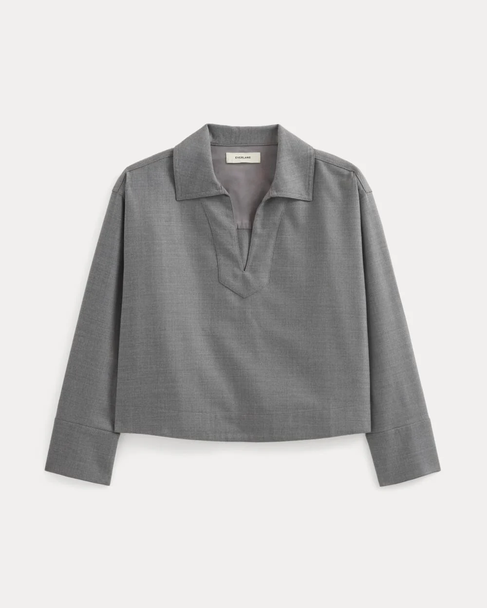 Overshirt in Tailor Twill | Heather Graphite