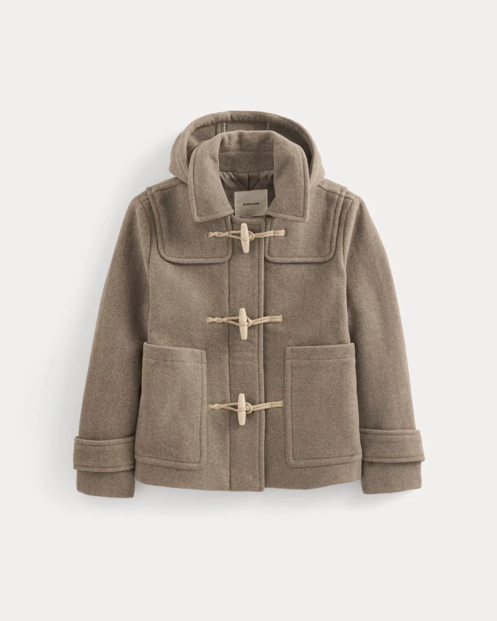 The ReWool Duffle Coat | Heather Taupe