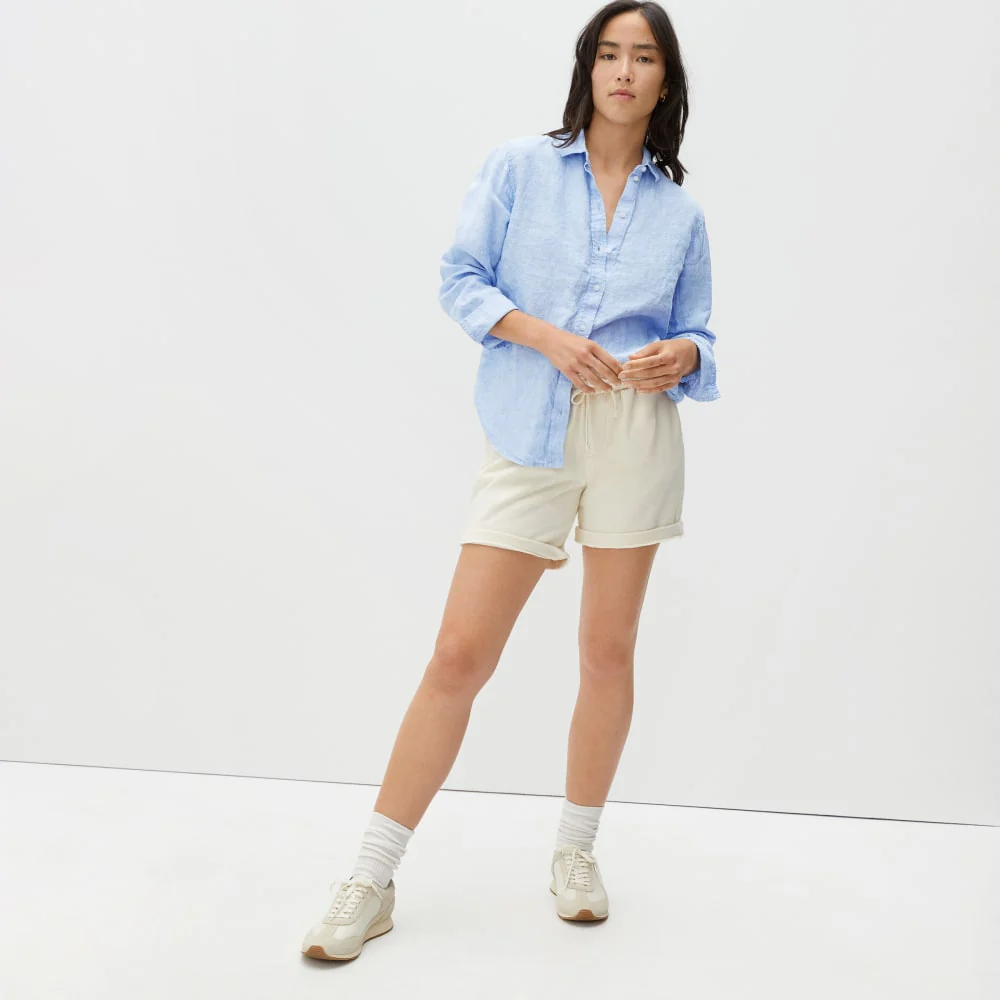 The Must-Have Shirt in Linen | Classic Blue