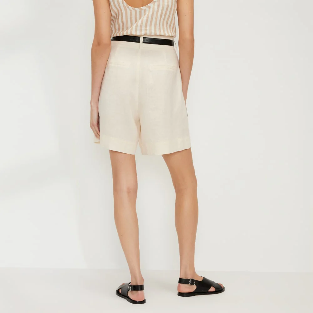 The Linen Way-High® Drape Short | Canvas