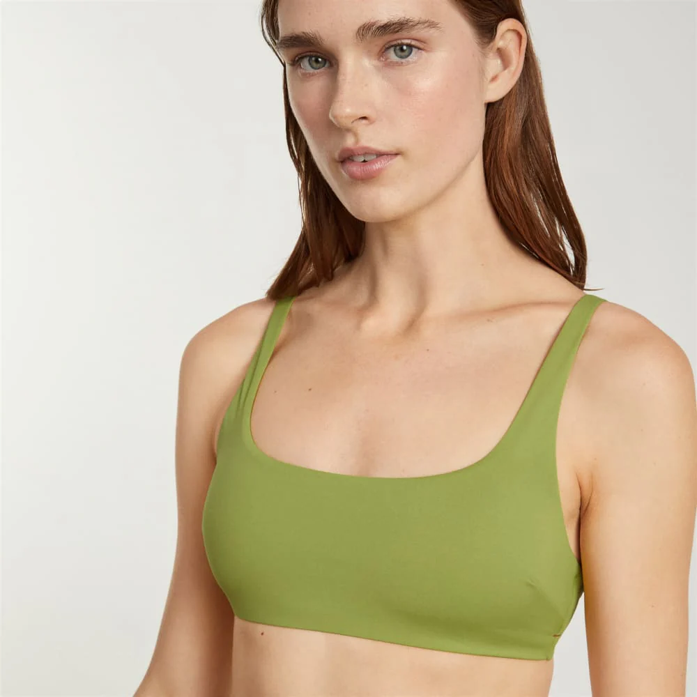 The Square-Neck Bikini Top | Pepper