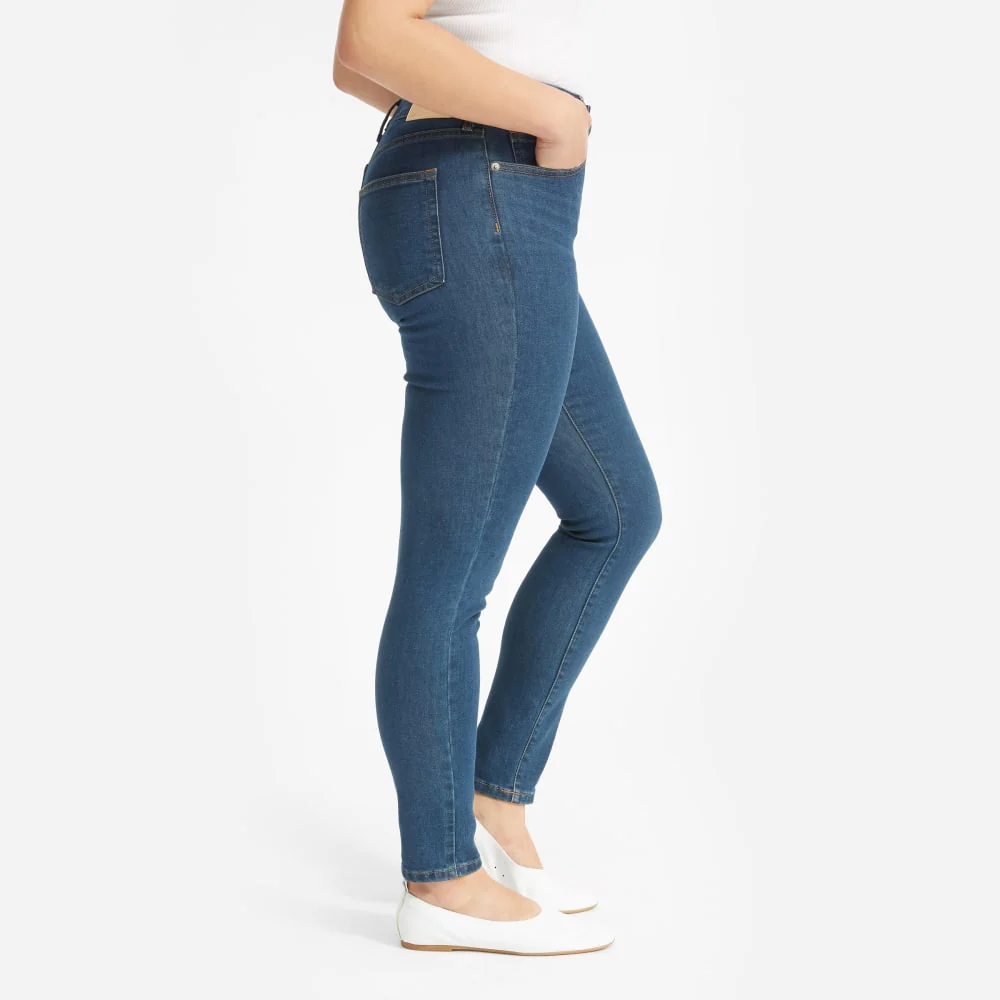 The Authentic Stretch High-Rise Skinny | Dark Blue Wash | 28.5 Inseam