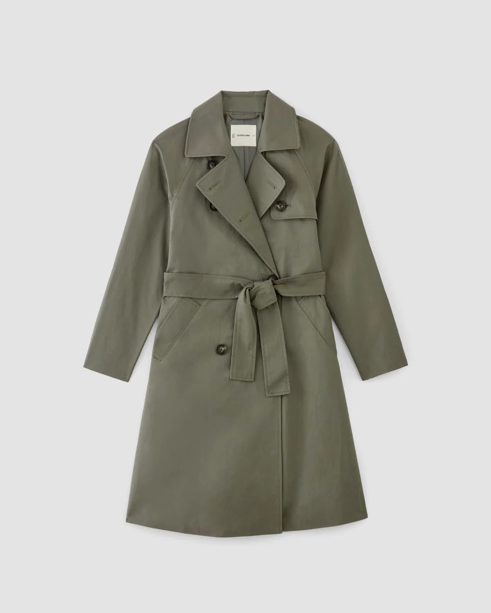 The Trench Coat | Pewter Green