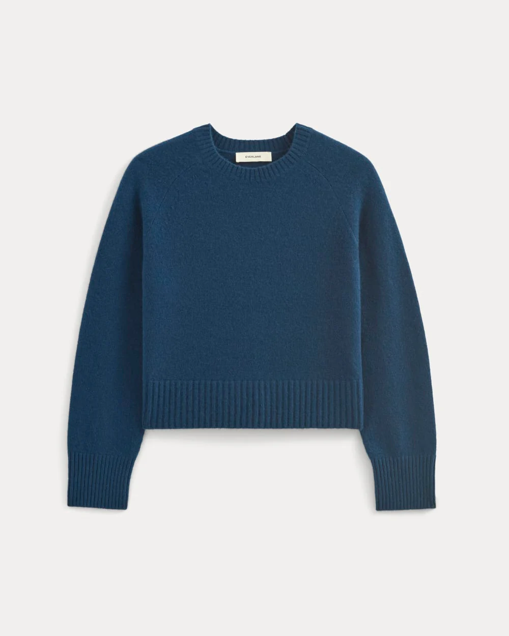 The Boxy Crew in Cashmere | Deep Lazuli Blue