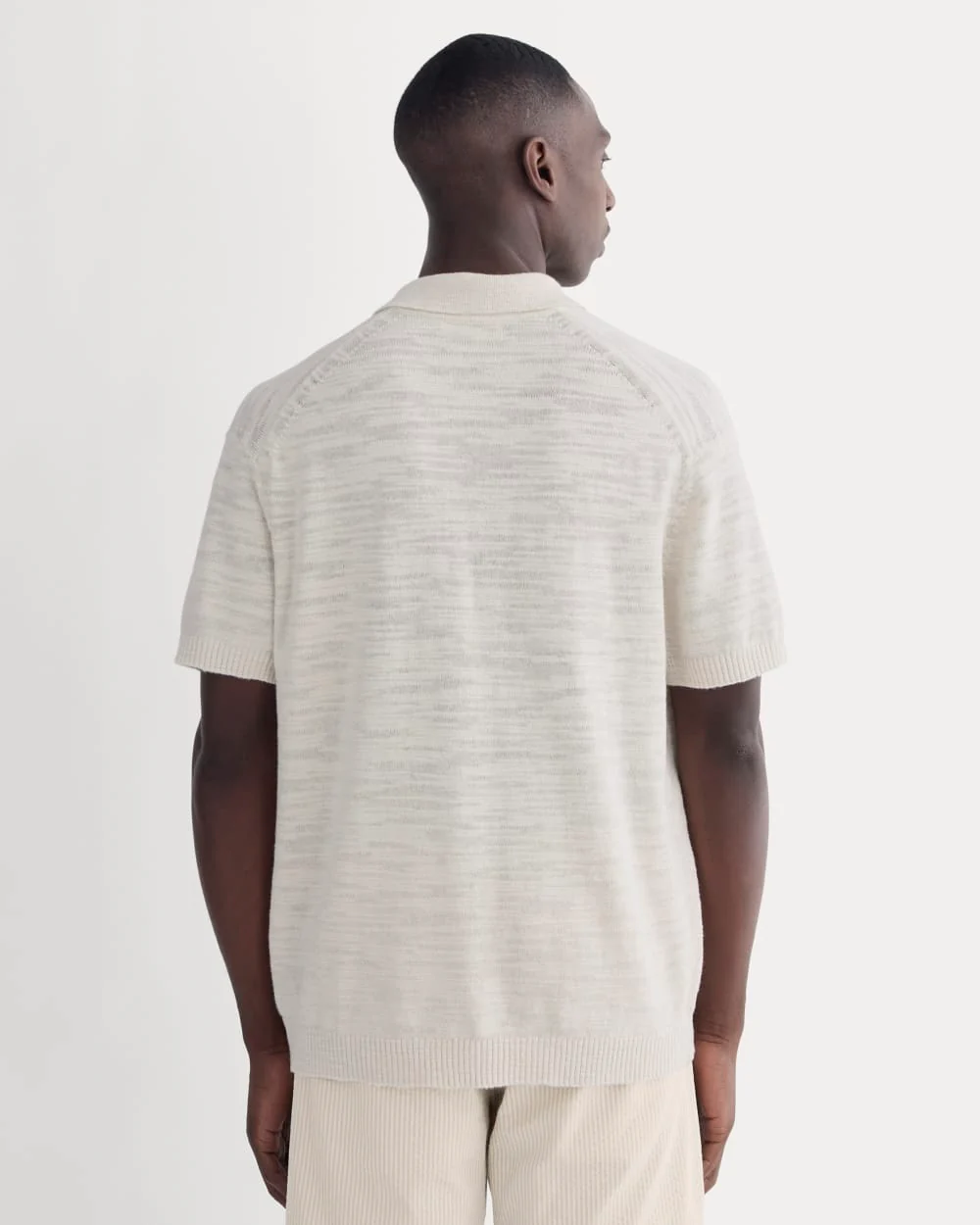 The Cotton Linen Polo | Birch