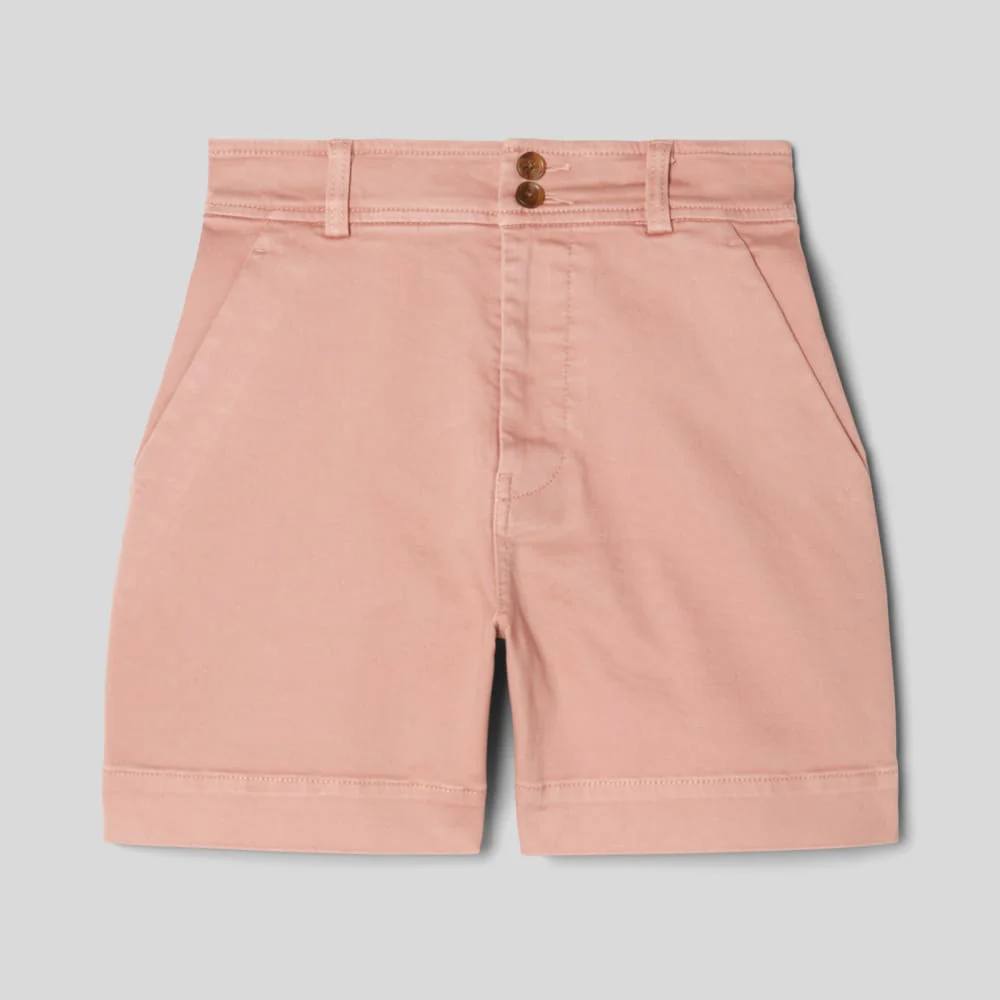 The Way-High® Twill Short | Light Rose