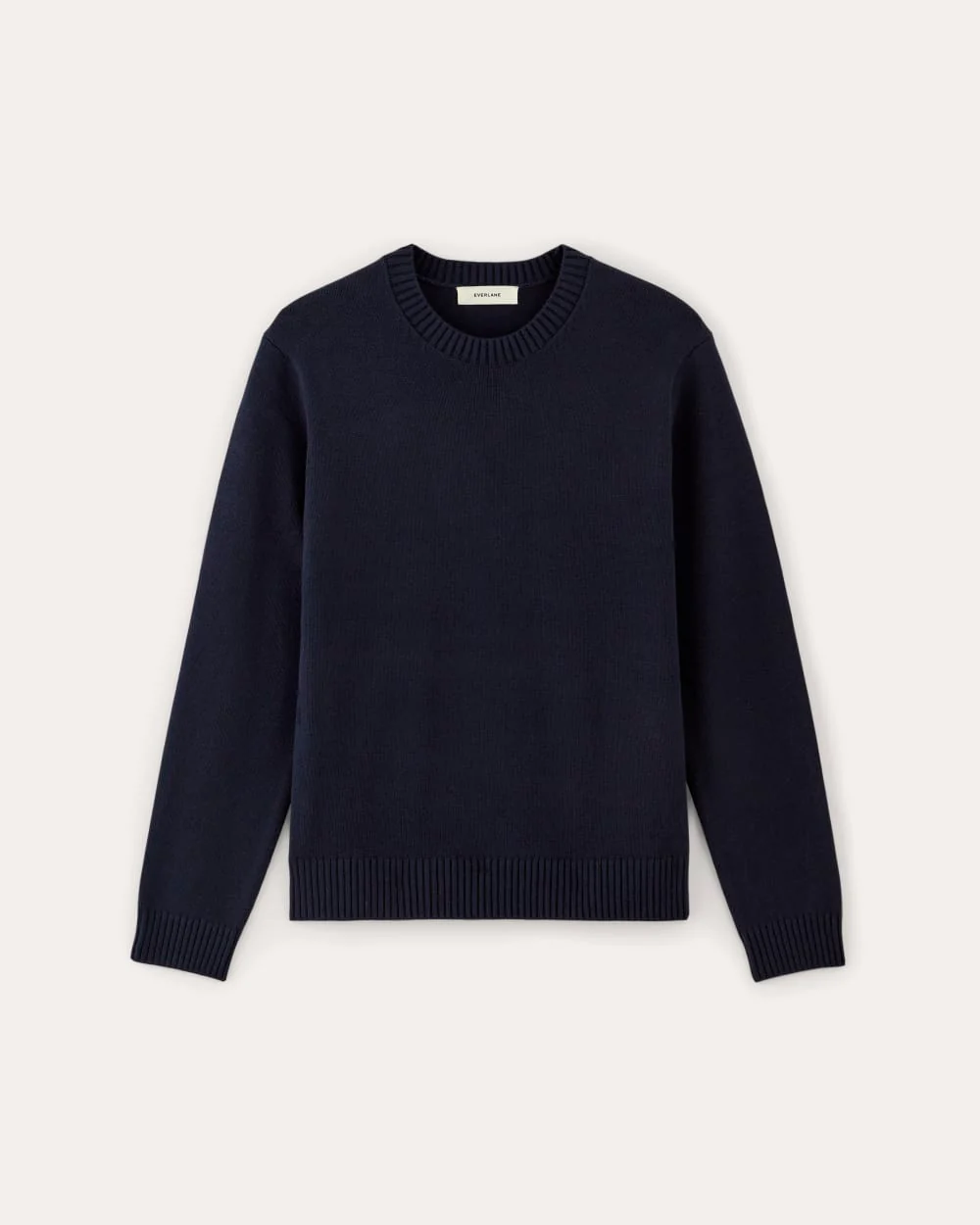The Classic Sweater in Everyday Cotton | Navy