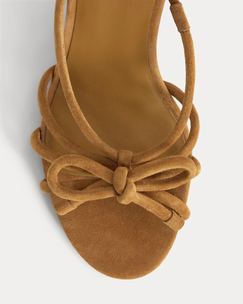 The Bow Heel | Canyon Brown Suede