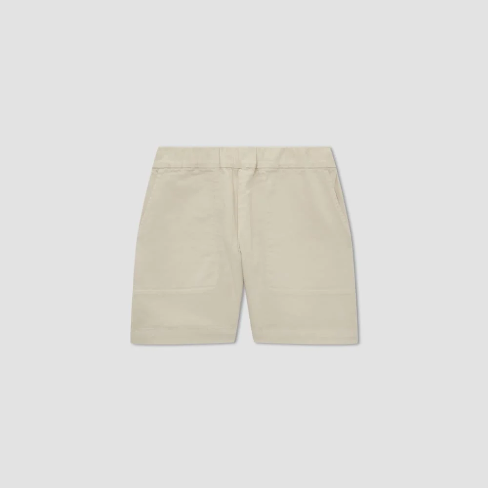 The Organic Pull-On Short | Sandstone