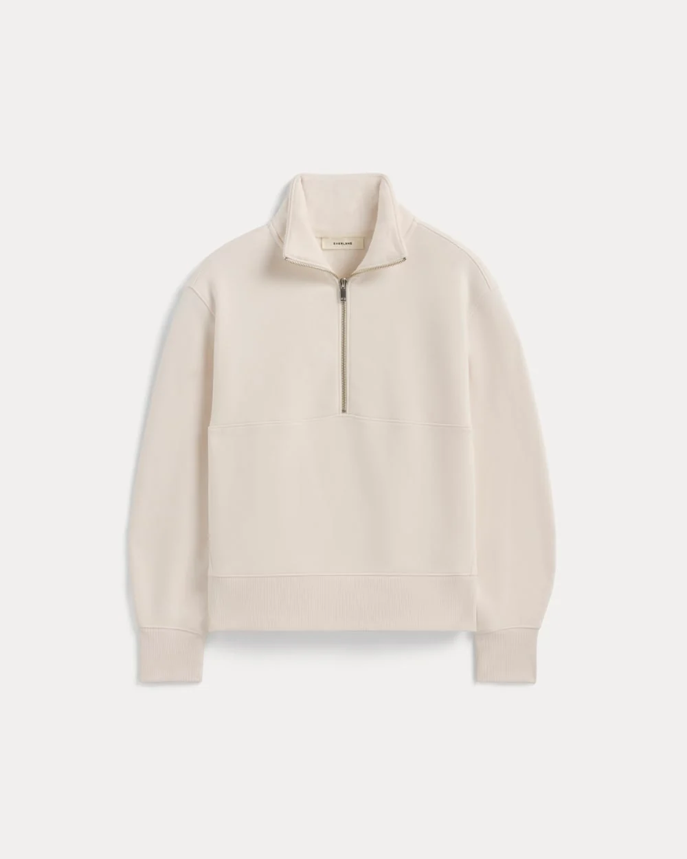 Luxe Fleece Half-Zip Sweatshirt | Bone