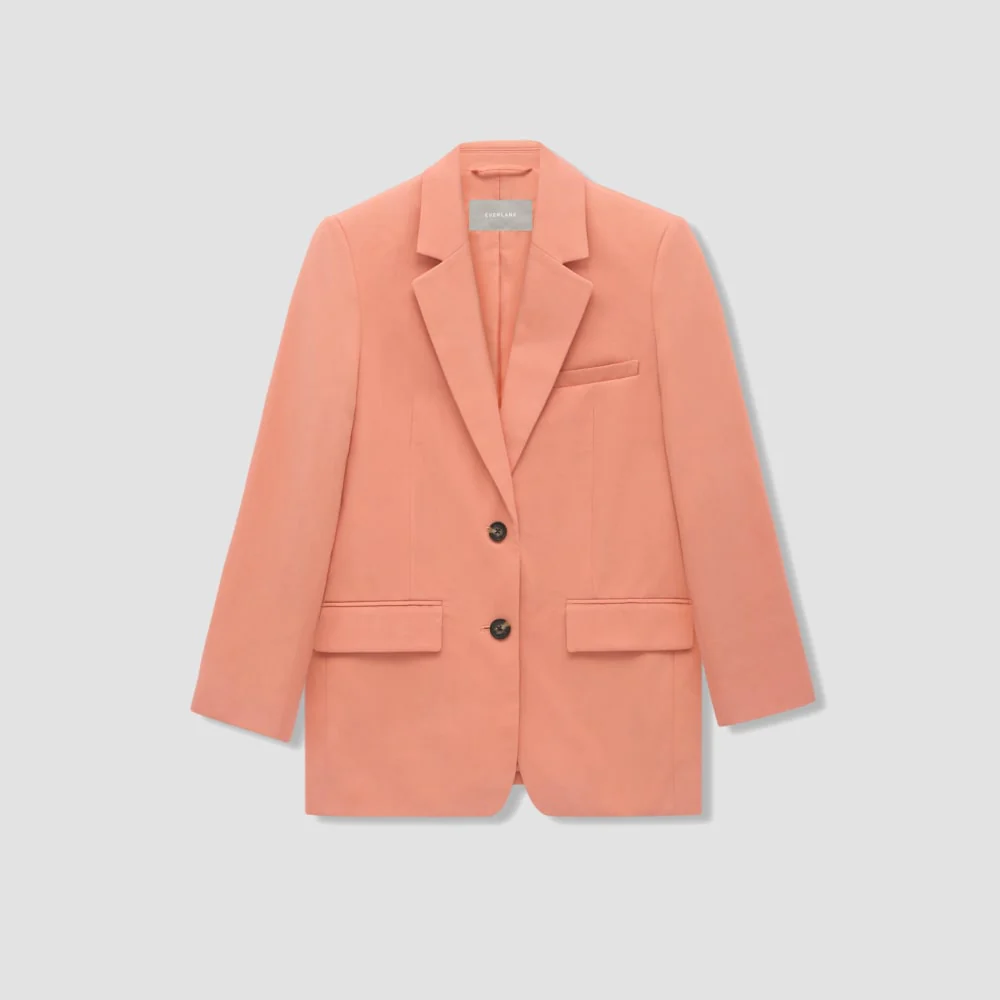 The Oversized Blazer in Buttersmooth | Tawny Pink