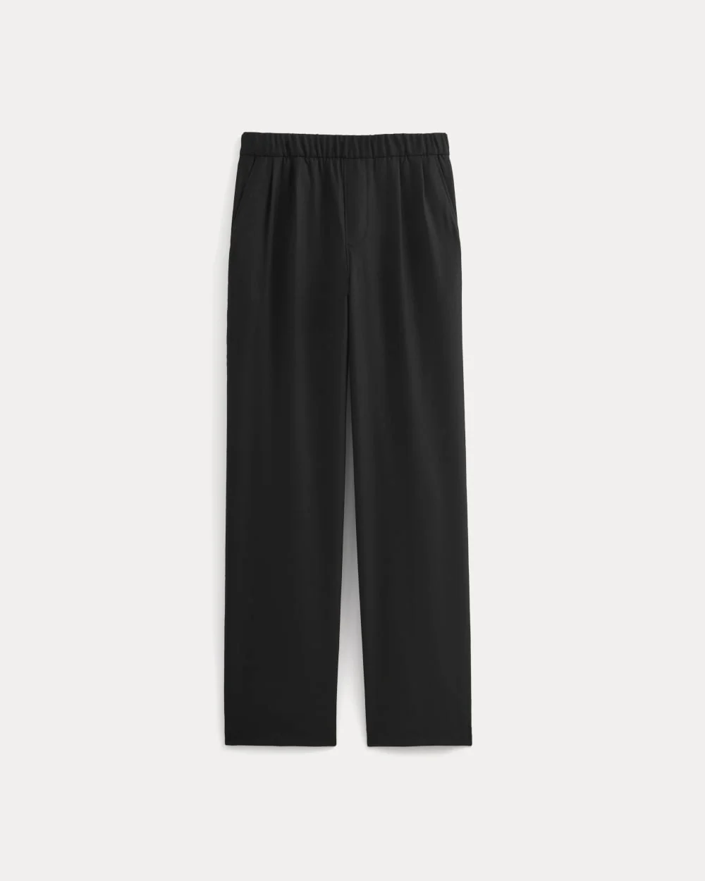 Pleated Trouser in Tailor Twill |  Black