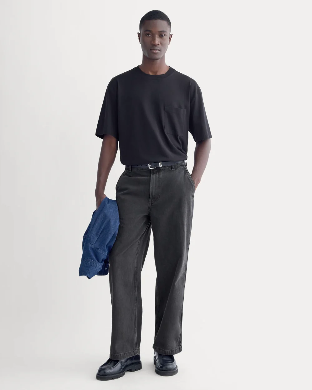 Oversized Classic Tee | Black