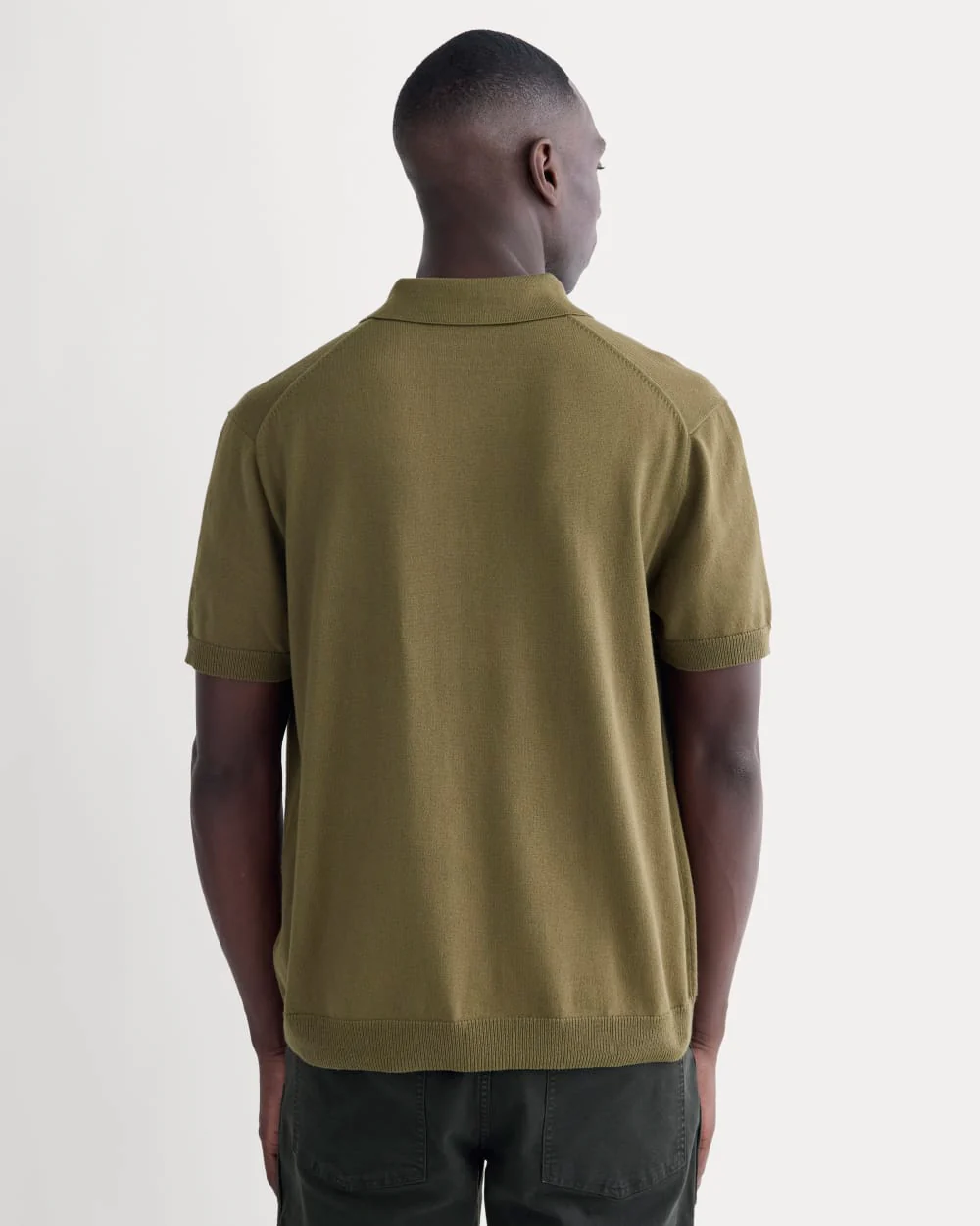 No-Sweat Polo | Olive