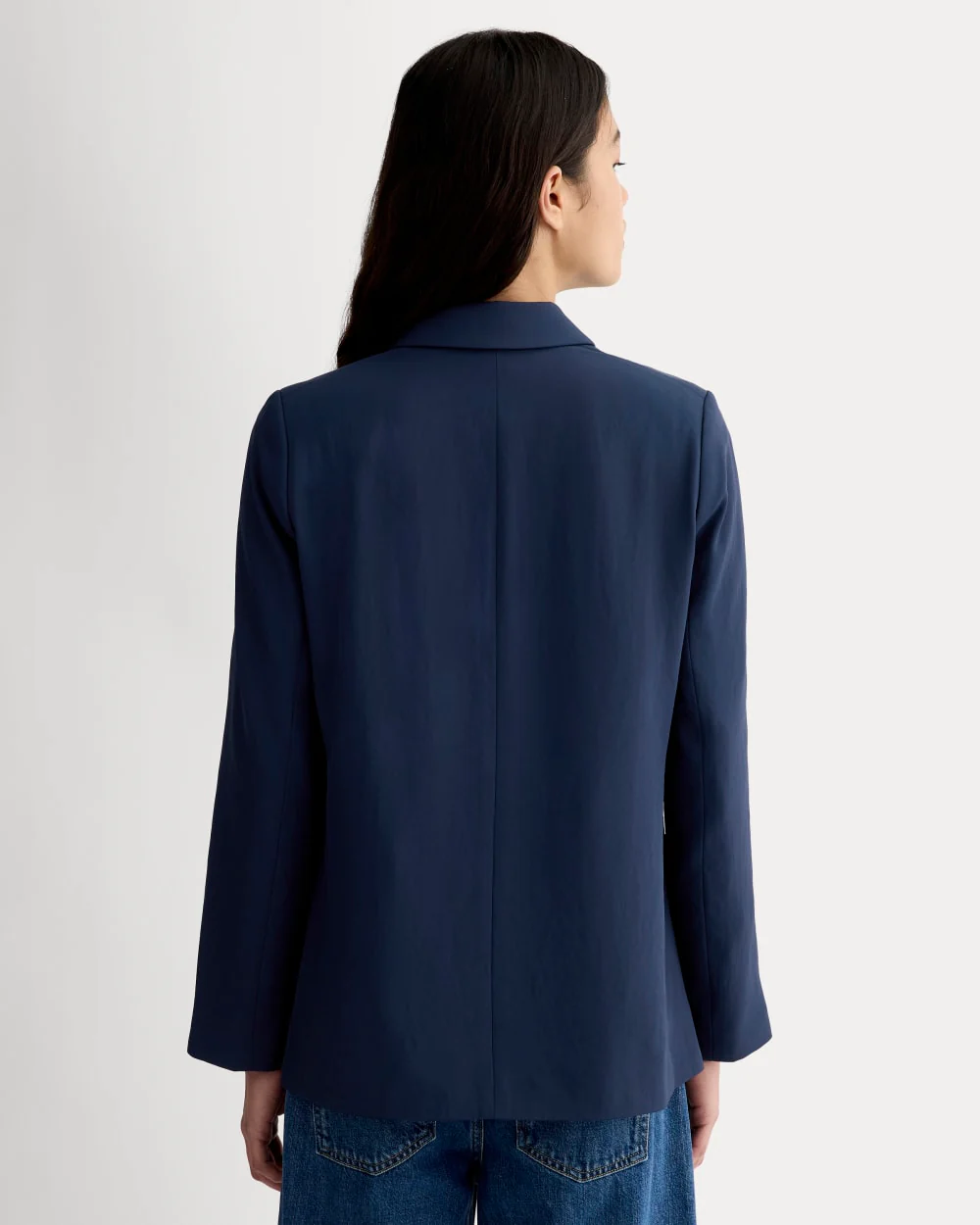 The Drapey Blazer | Navy