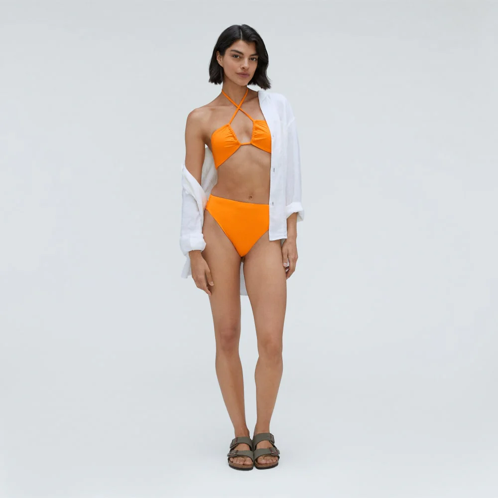 The String Bandeau Top | Turmeric