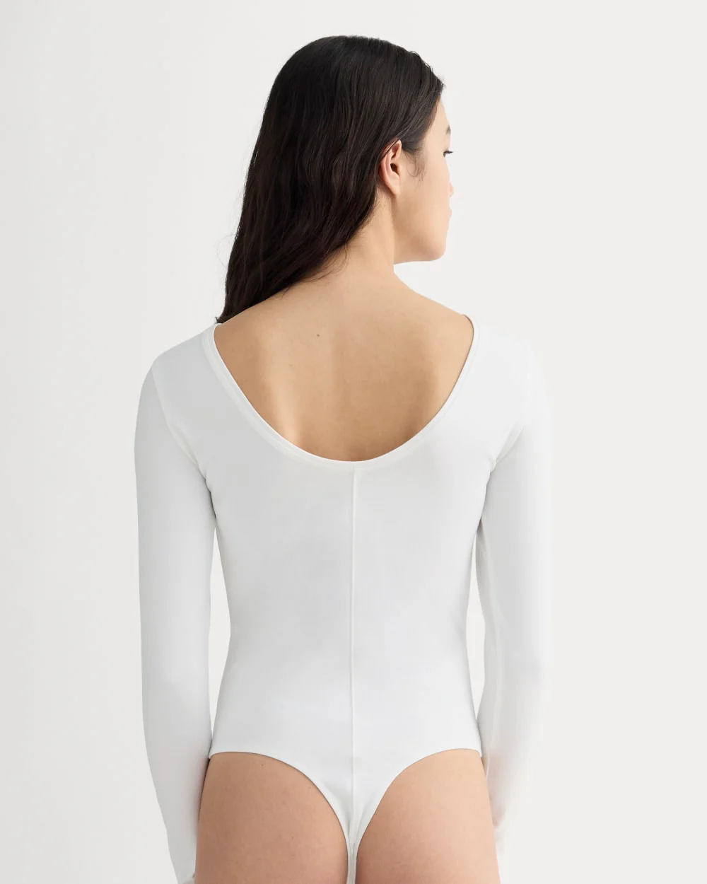The Form Ballet Bodysuit | White