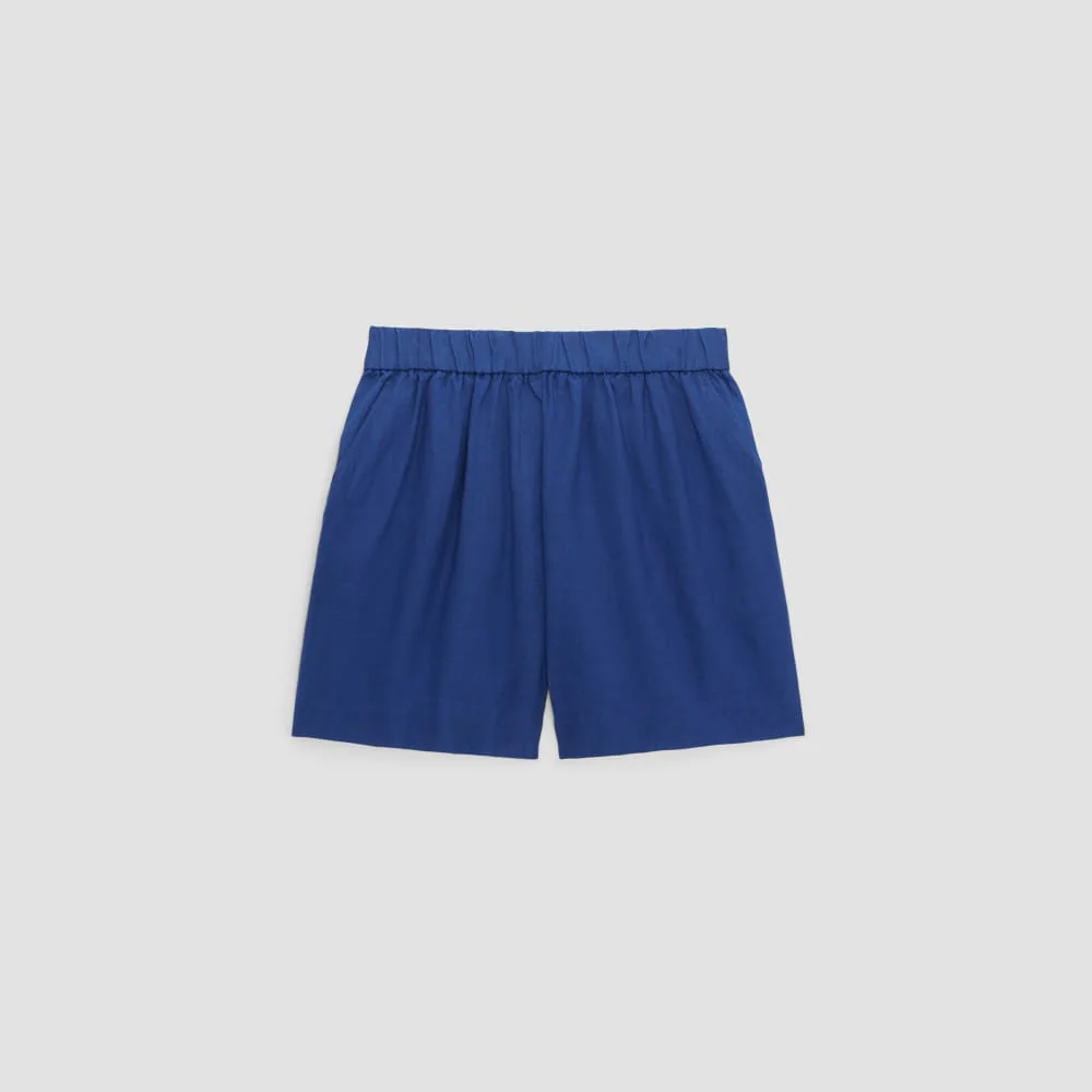 The Linen Boxer Short | Mazarine Blue