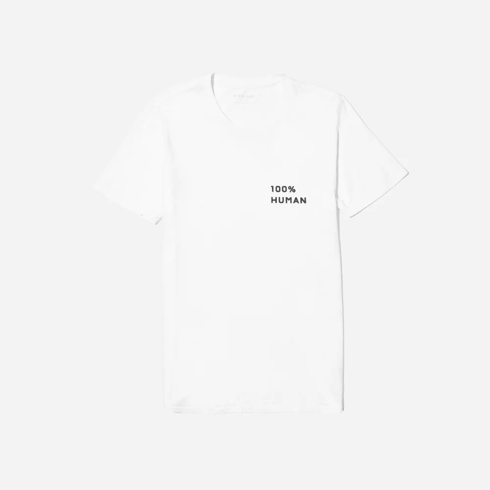 The 100% Human® Crew | White