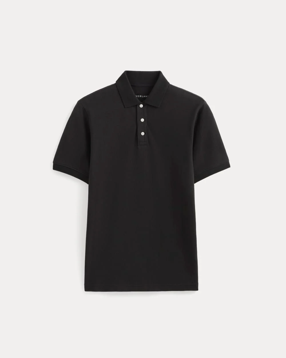 The Pique Polo | Black