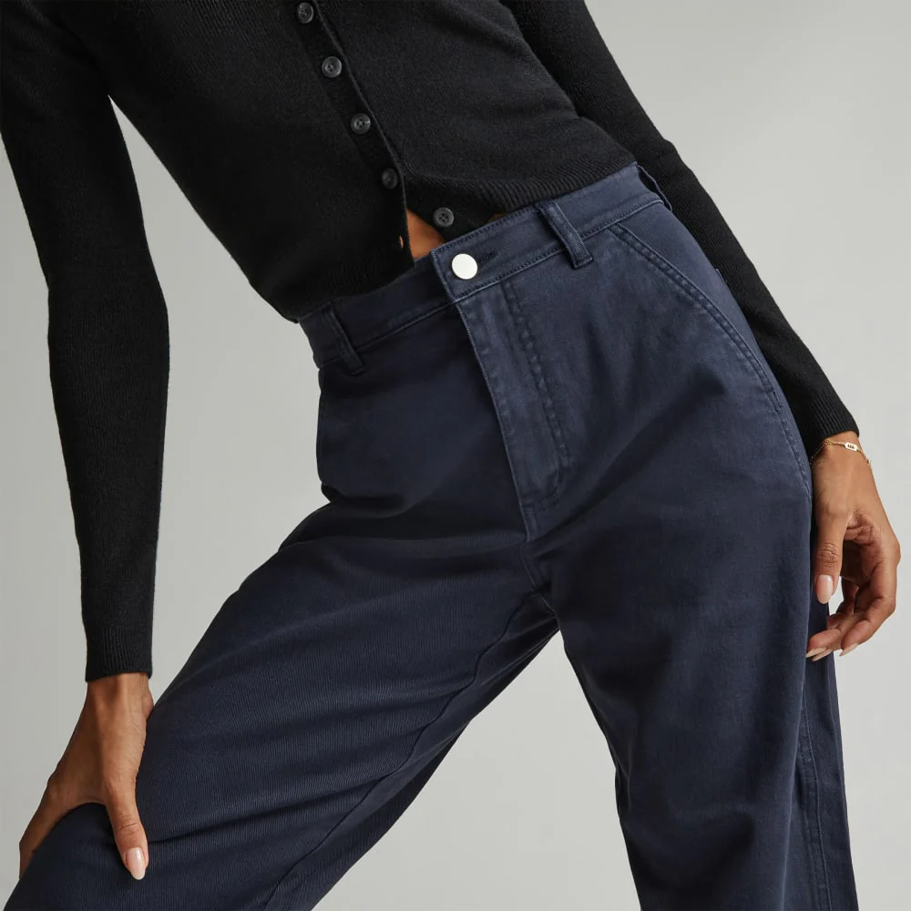 The Utility Barrel Pant |  Navy  | Regular