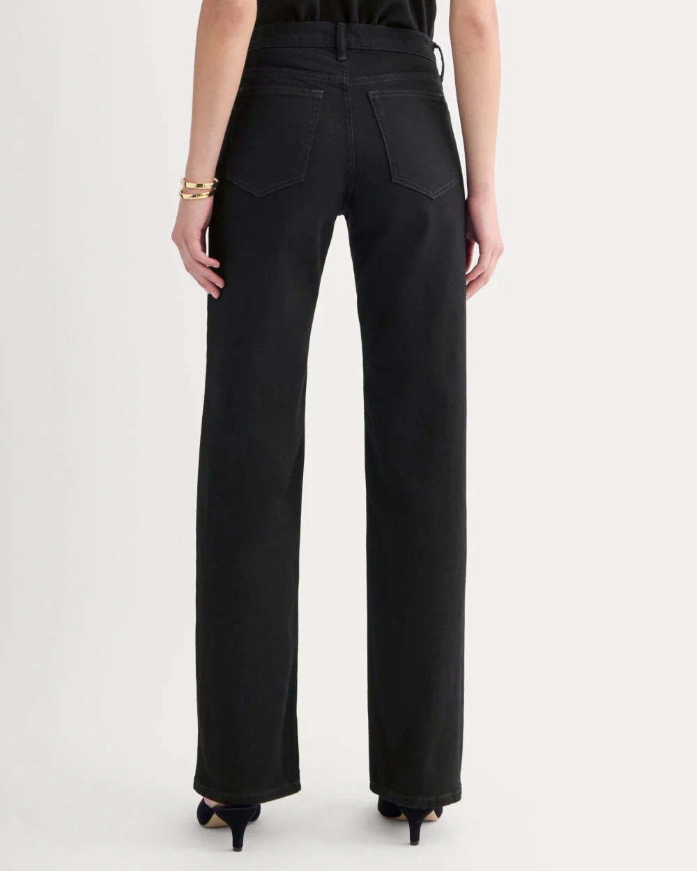 The Column Jean | Black | 33 Inseam