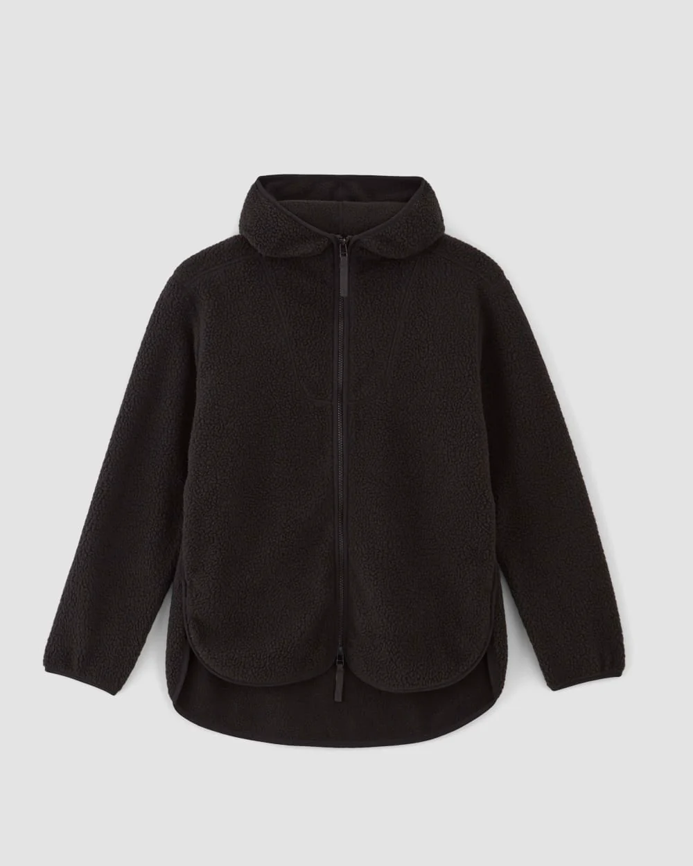 The ReNew Fleece Full-Zip Hoodie | Black