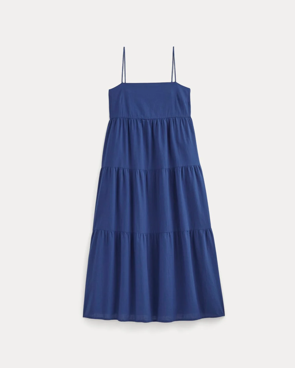 The Gauze Tiered Dress | Mazarine Blue