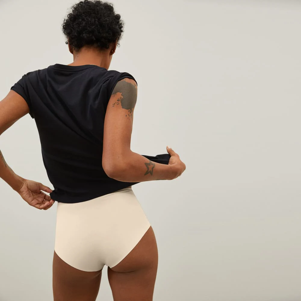 The Invisible High-Rise Hipster | Light Tan