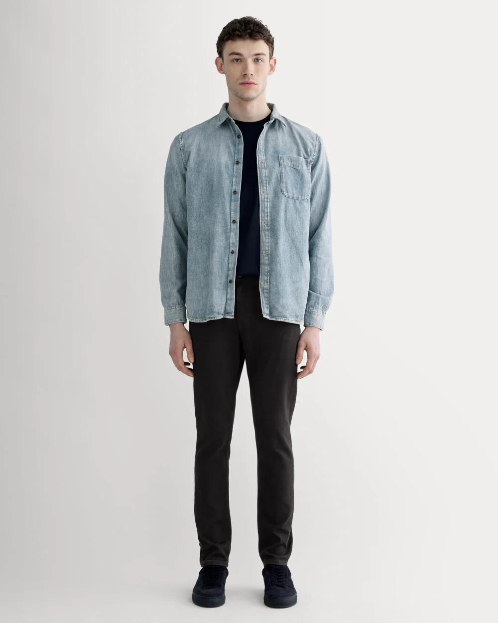 The Organic Cotton Slim-Fit Jean |  Black