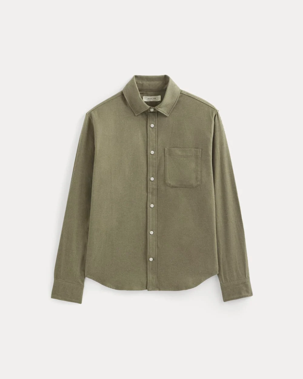 Brushed Flannel Shirt | Heathered Thyme