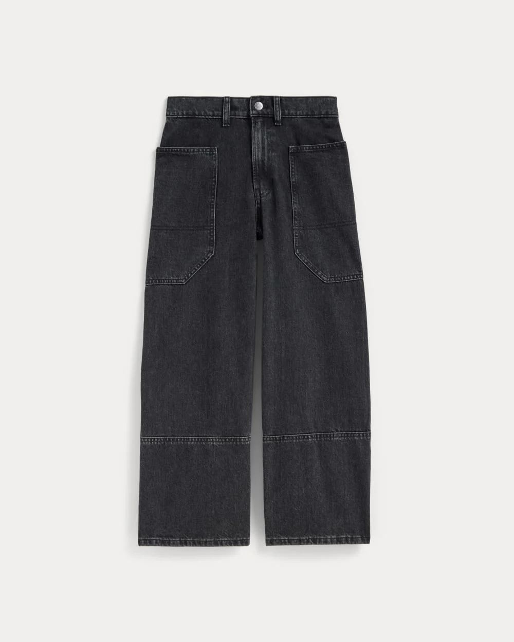 The Way-High® Gardener Cropped Jean | Washed Black