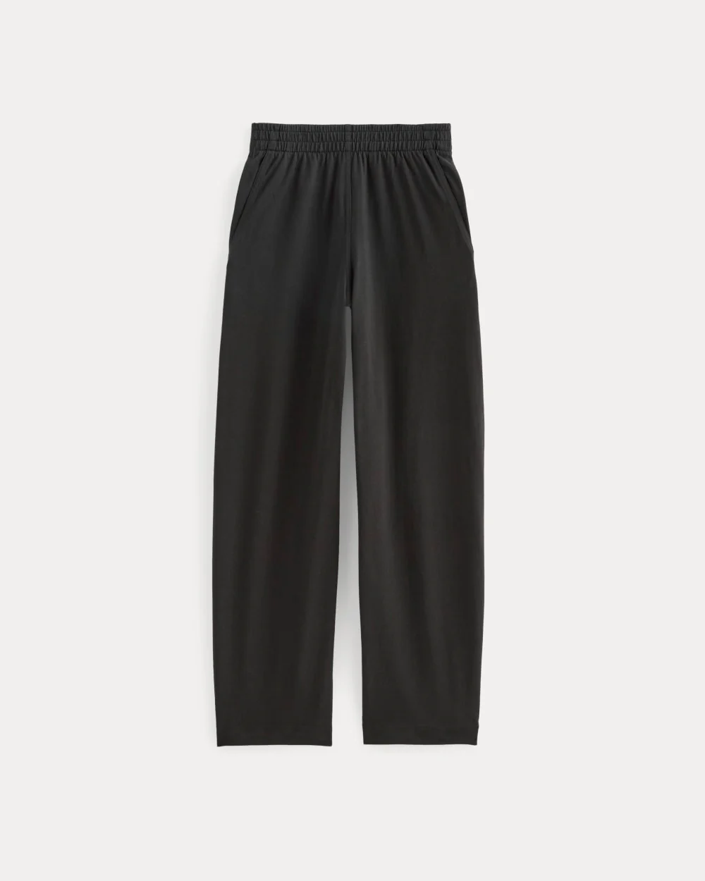 The Off-Duty Barrel Pant | Black