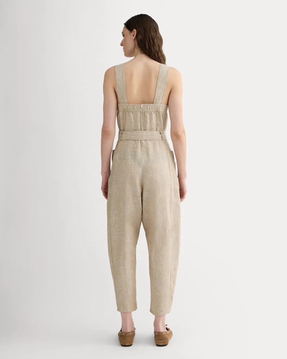 The Utility Coverall in Linen | Cornstalk Chambray