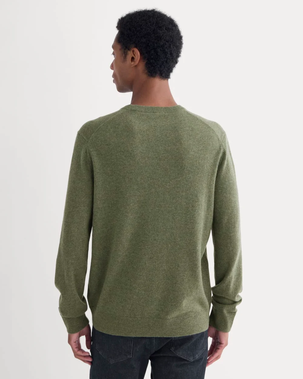 The Cashmere Crew | Heathered Deep Lichen