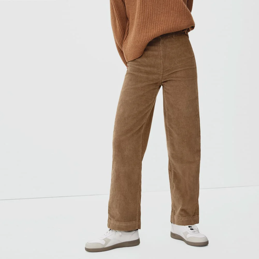 The Corduroy Wide-Leg Pant | Toasted Coconut