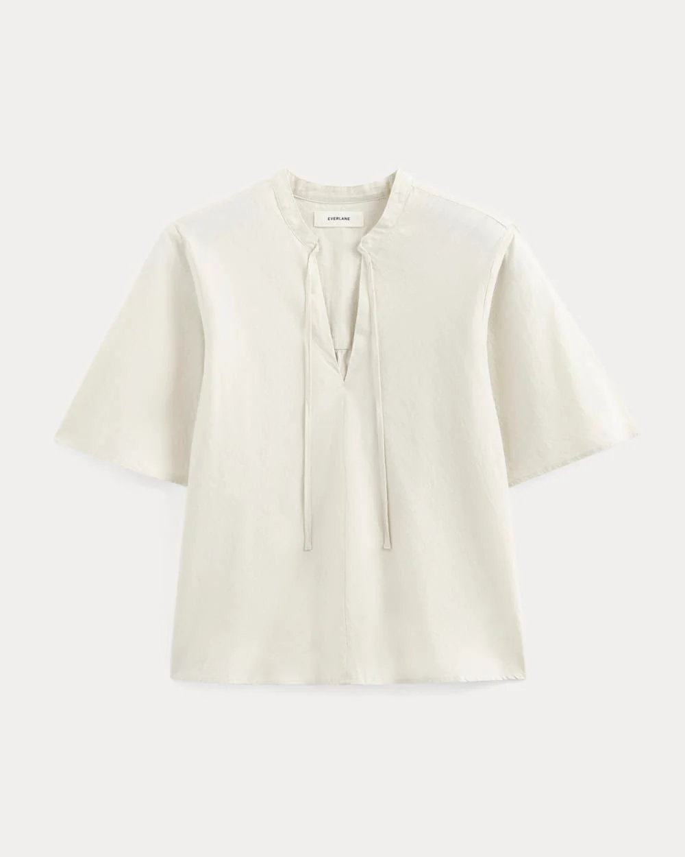 The Gauze Tie-Front Shirt | Birch