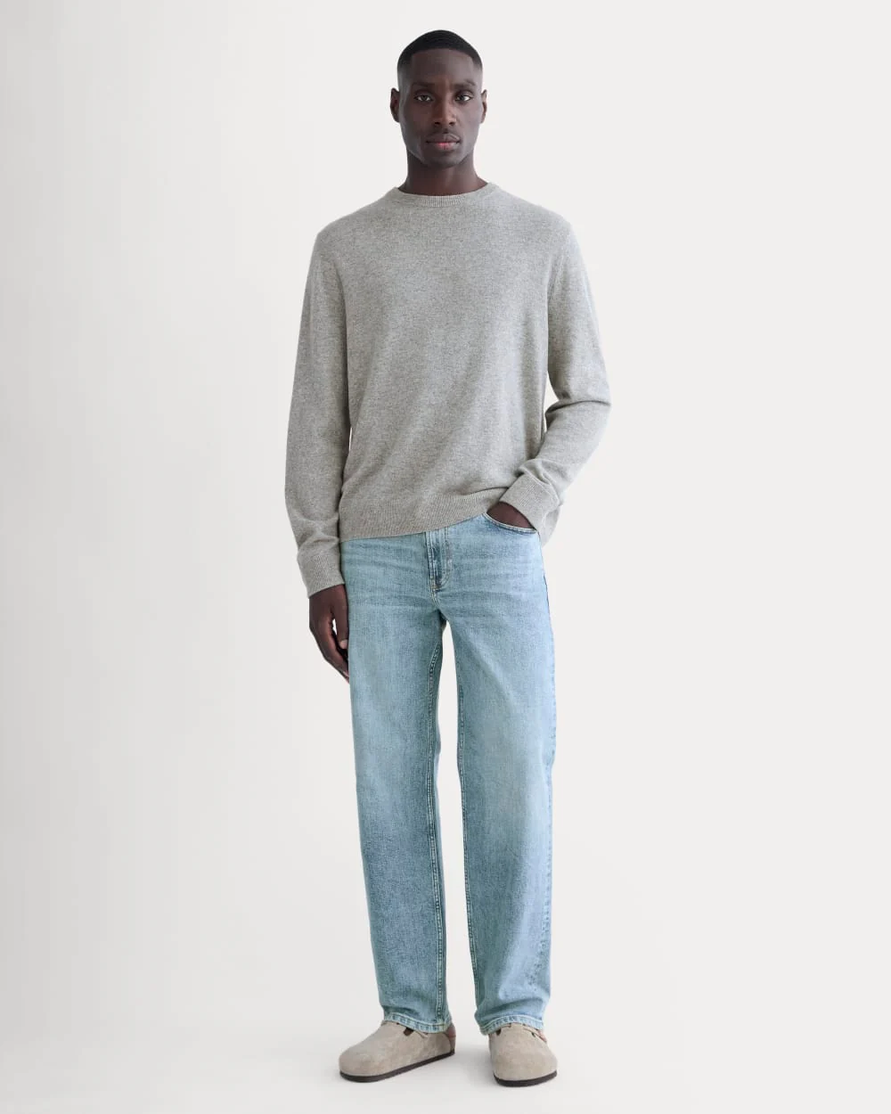 The Cashmere Crew | Light Heather Grey
