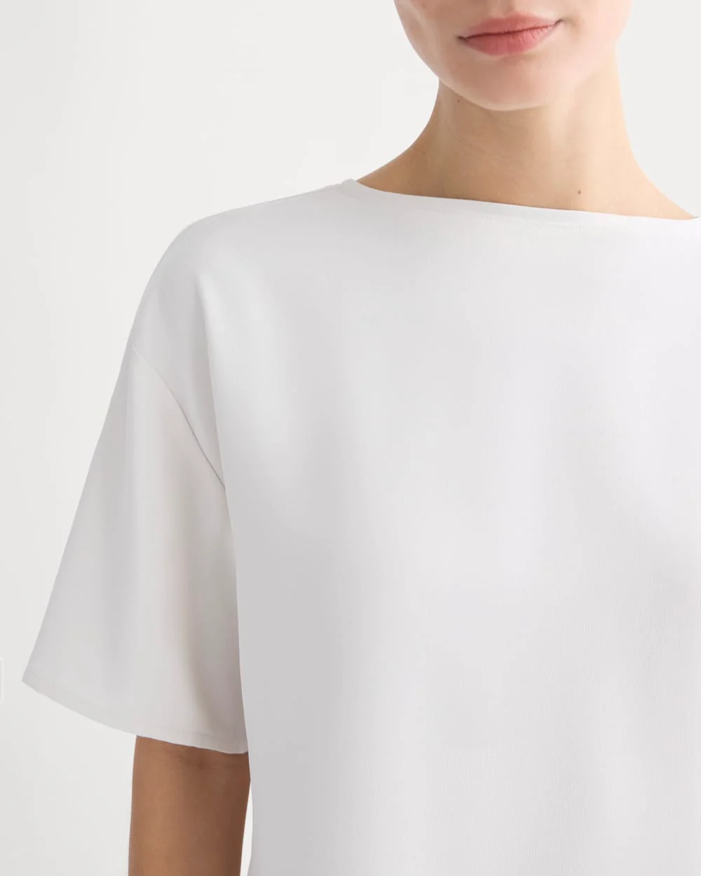 Drapey Crepe Top | Birch