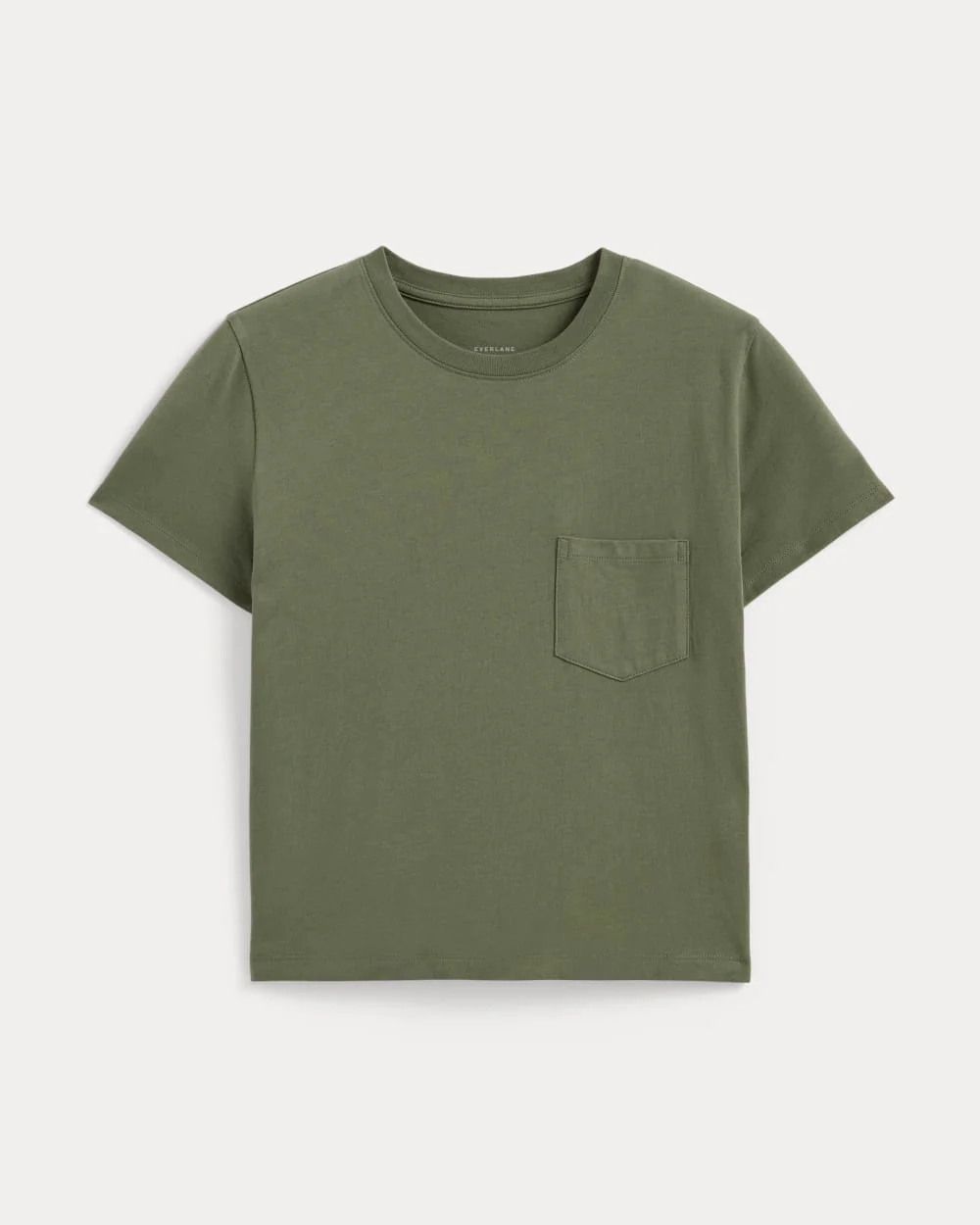 The Organic Cotton Box-Cut Pocket Tee | Kalamata | Pocket