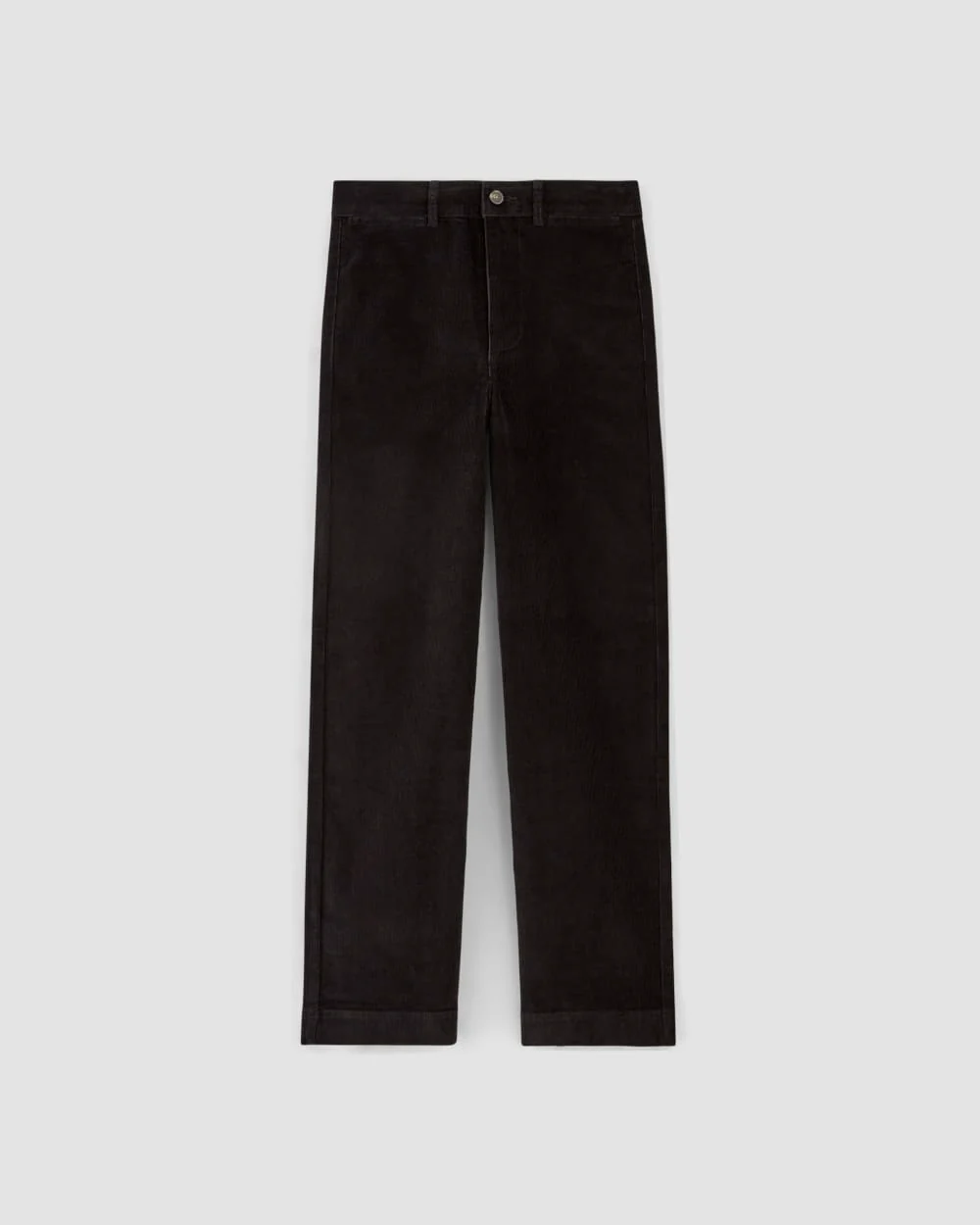 The Corduroy Wide-Leg Pant | Black
