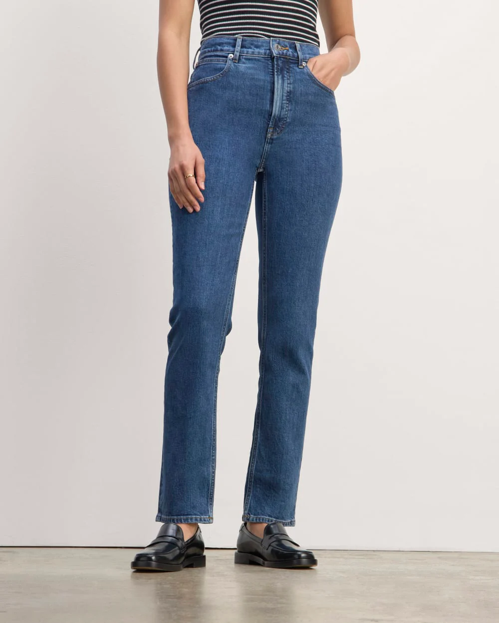 The Way-High® Slim Jean | Deep Rinse | 31 Inseam