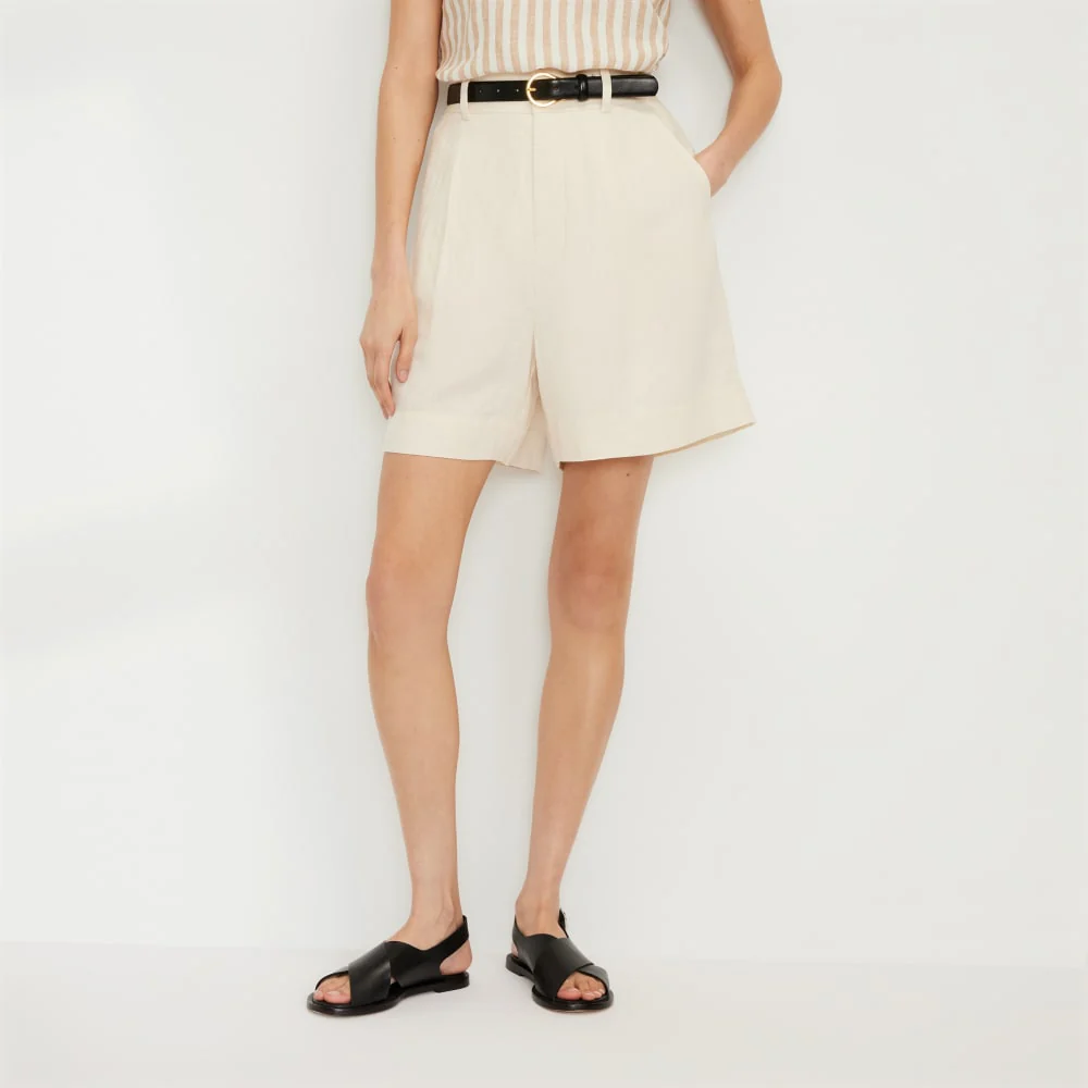 The Linen Way-High® Drape Short | Canvas