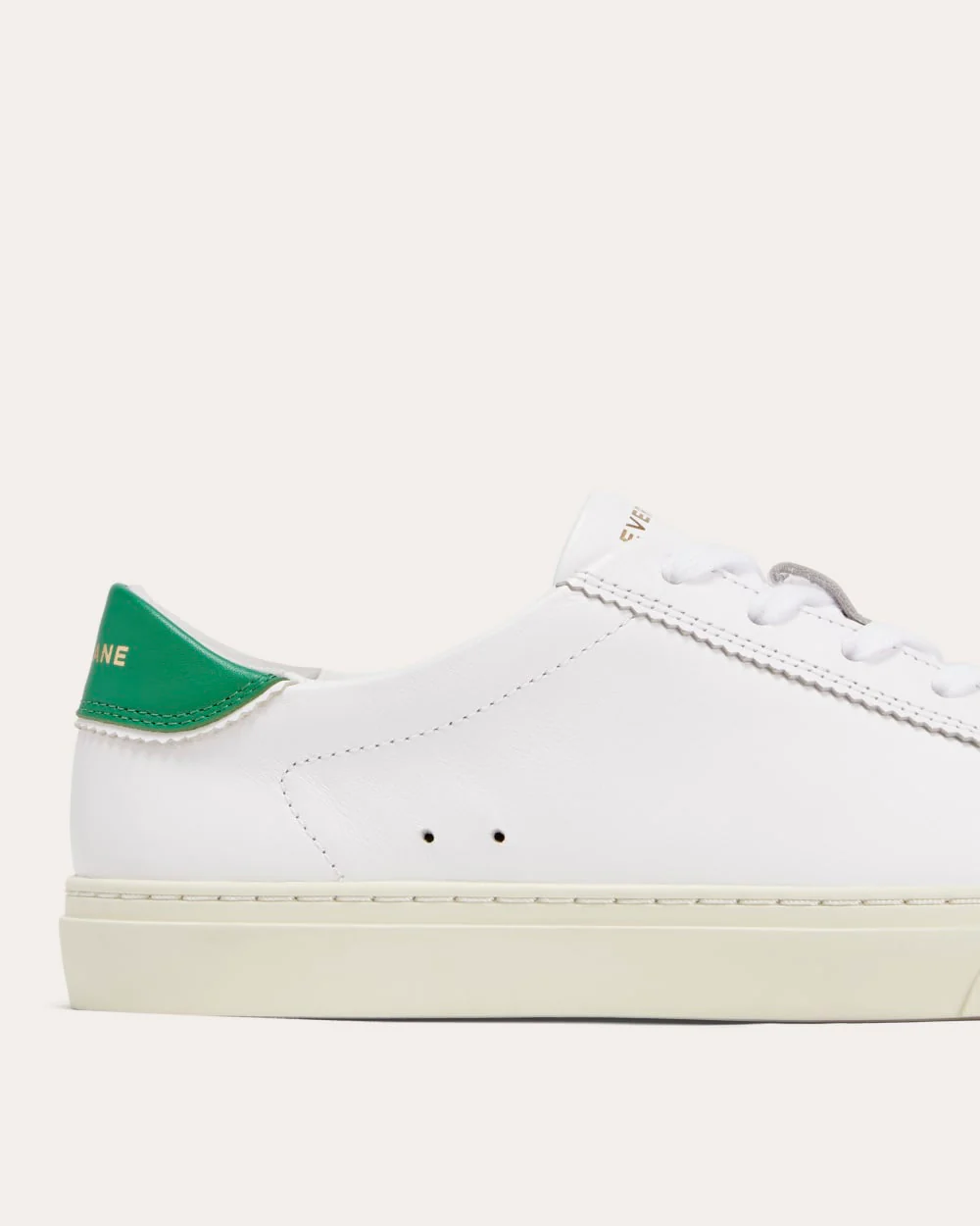 The Day Sneaker | White / Grass Green