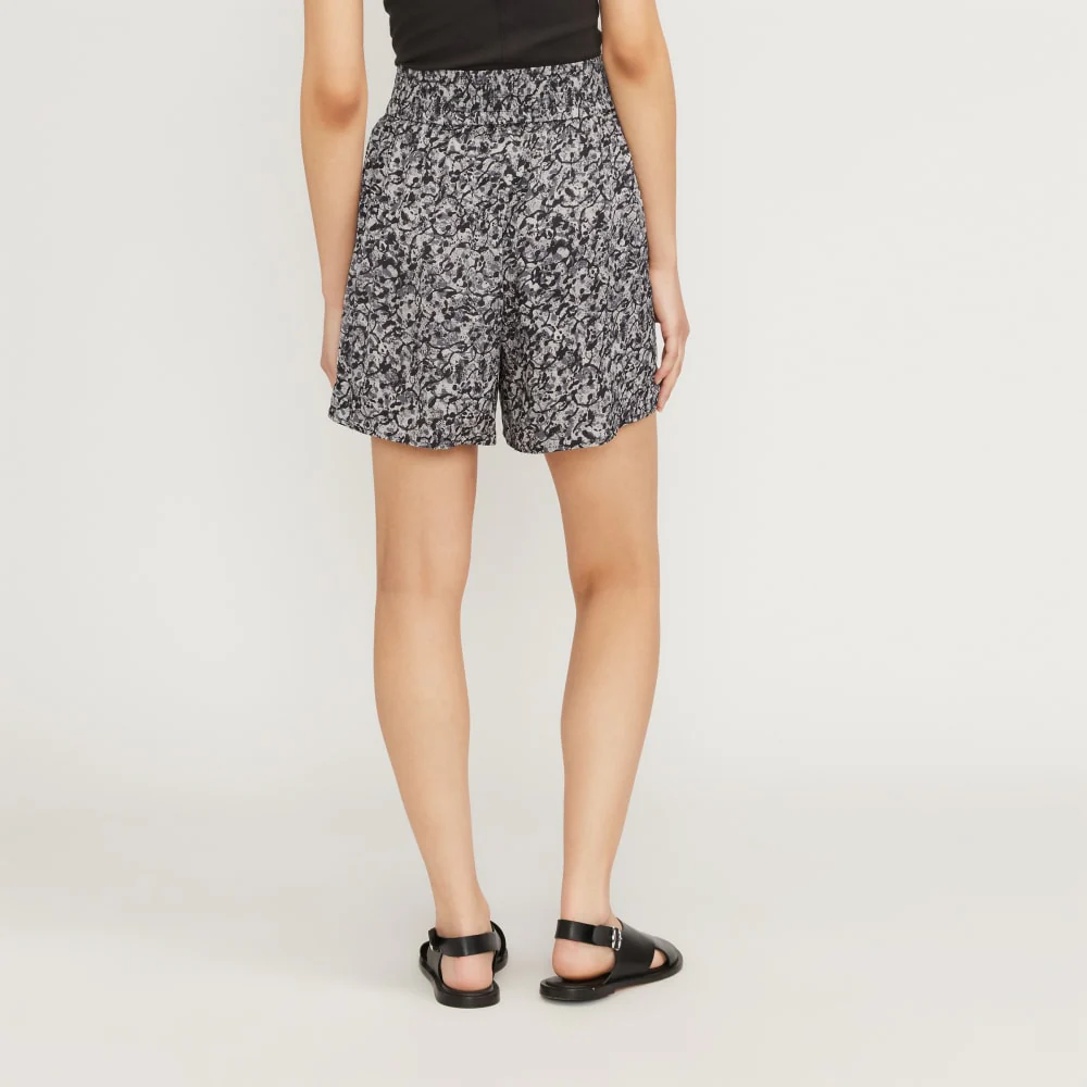 The Satin Pull-On Short | Splatter