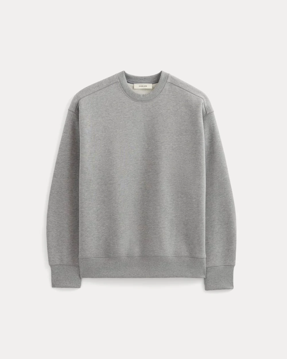 Luxe Fleece Crew Pullover | Vintage Heather Grey