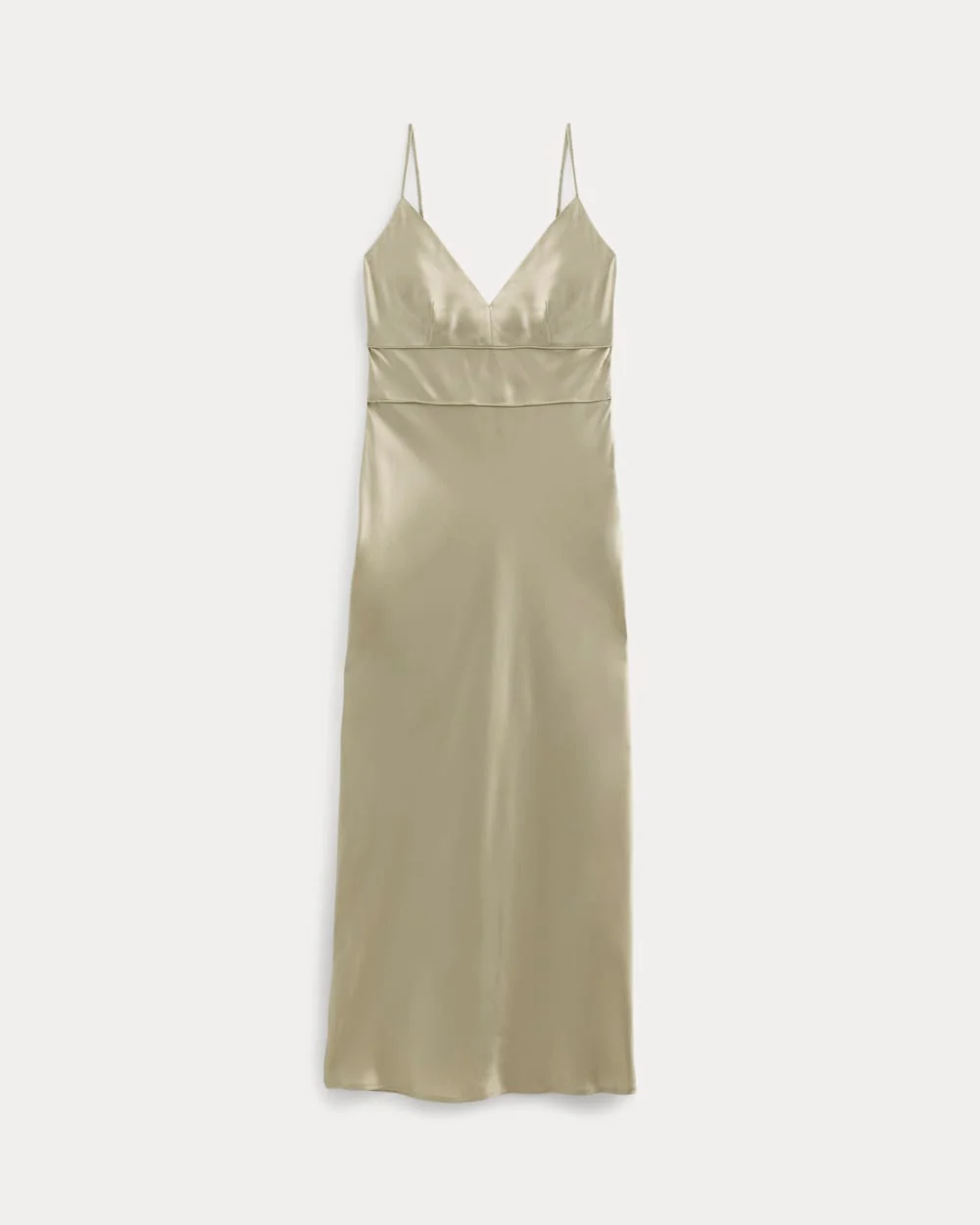 Bias Cut Slip Dress in Silk Charmeuse | Peyote